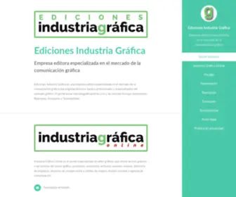 Edicionesindustriagrafica.com(Gráficas) Screenshot