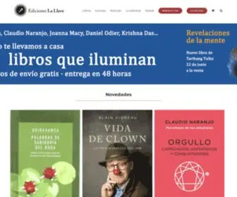 Edicioneslallave.com(Ediciones la Llave) Screenshot