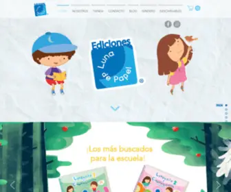 Edicioneslunadepapel.com(Ediciones Luna de Papel) Screenshot