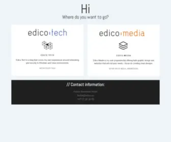 Edico.no(Edico) Screenshot