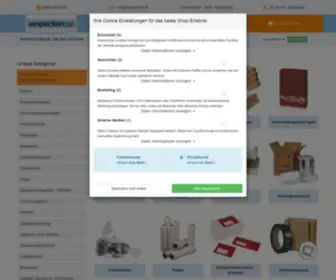 Edicom-Online.de(Kartons und Verpackungsmaterial online kaufen) Screenshot