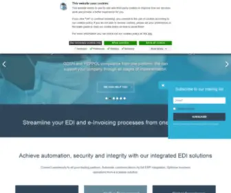 EdicomGroup.co.uk(EDI, Global e-Invoicing and Tax Compliance provider ) Screenshot