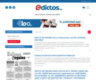 Edictos.bo(Edictos) Screenshot