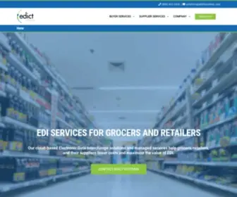 Edictsystems.com(Electronic Data Interchange) Screenshot
