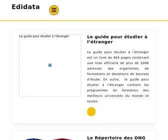 Edidata.fr(Edidata) Screenshot