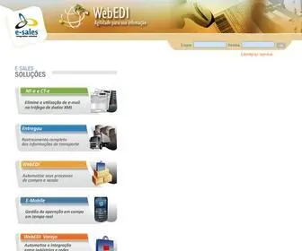 Ediesales.com.br(Acesso ao Menu Copyright Esales Ltda) Screenshot