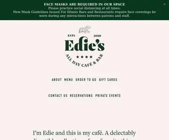 Ediescafebar.com(Edie’s) Screenshot