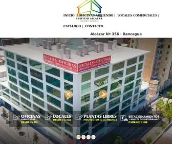 Edificioalcazar.cl(Edificio Alcazar Rancagua) Screenshot