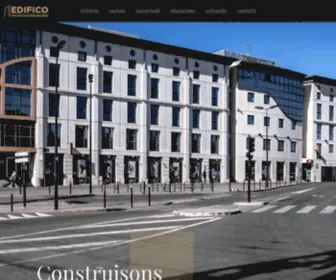 Edifico.com(Promotion immobilière) Screenshot