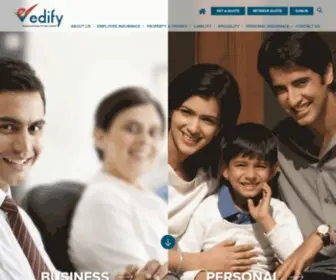 Edifybrokers.com(Corporate Insurance Consultants) Screenshot