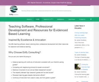 Edifyconsultingpd.com(Teaching Software) Screenshot