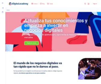 Edigital.academy(Educación para inversionistas en negocios digitales) Screenshot