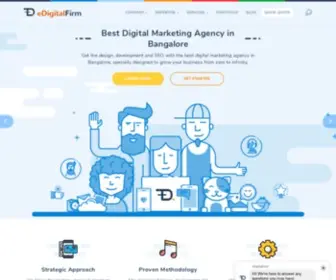 Edigitalfirm.com(Digital marketing agency in bangalore) Screenshot