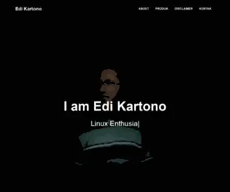 Edikartono.com(Edi Kartono) Screenshot