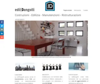 Edildangolli.com(Costruzioni Edilizia Manutenzioni Ristrutturazioni) Screenshot