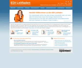 Edileitfaden.de(EDI Leitfaden) Screenshot