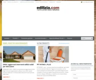 Edilizia.com(Il Primo Portale Italiano dell'Edilizia) Screenshot