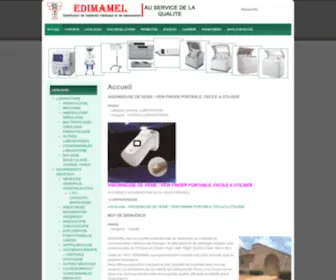 Edimamel.com(Accueil) Screenshot