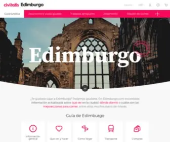 Edimburgo.com(Guía de viajes y turismo) Screenshot