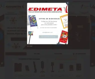 Edimeta.fr(Présentoir) Screenshot