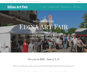 Edinaartfair.com(Art Fair) Screenshot