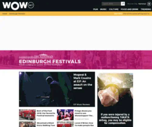 Edinburgh-Festivals.com(Edinburgh Festivals) Screenshot