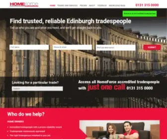 Edinburgh-Homeforce.co.uk(Bot Verification) Screenshot