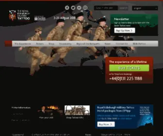 Edinburgh-Tattoo.co.uk(The 2013 Royal Edinburgh Military Tattoo) Screenshot