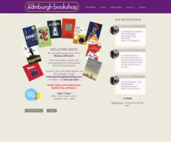 Edinburghbookshop.com(The Edinburgh Bookshop) Screenshot