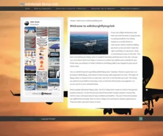 Edinburghflyingclub.co.uk(edinburghflyingclub) Screenshot