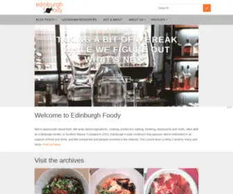 Edinburghfoody.com(Edinburgh Foody) Screenshot