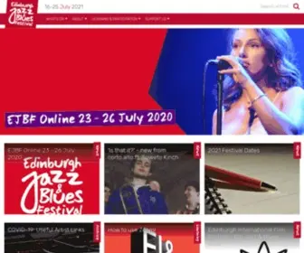 EdinburghJazzFestival.com(Edinburgh Jazz and Blues Festival) Screenshot