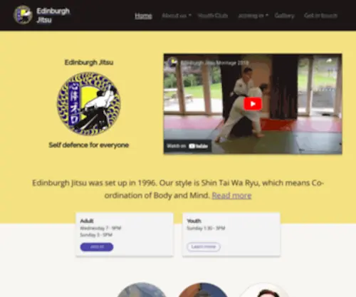 EdinburghJitsu.com(Edinburgh Jitsu) Screenshot