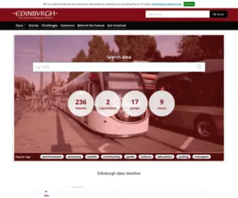 Edinburghopendata.info(Edinburghopendata info) Screenshot