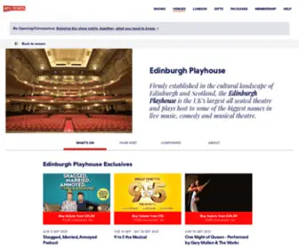 Edinburghplayhouse.org.uk(Edinburgh Playhouse Box Office) Screenshot