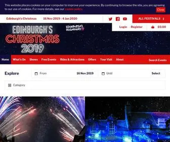 Edinburghschristmas.com(Edinburgh's Christmas) Screenshot