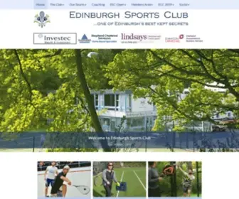 Edinburghsportsclub.co.uk(Edinburgh Sports Club) Screenshot