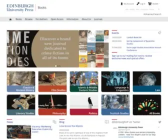 Edinburghuniversitypress.com Screenshot