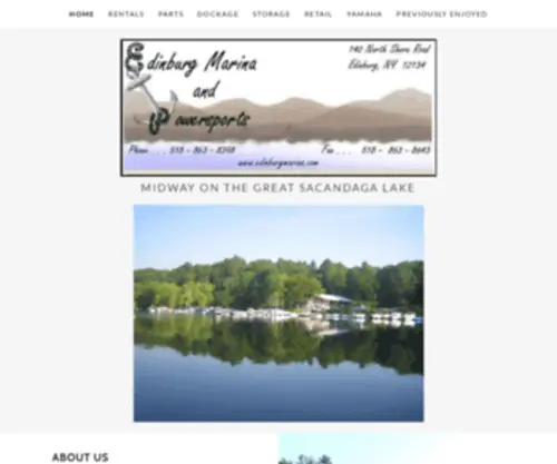 Edinburgmarina.com(Albany, New York) Screenshot