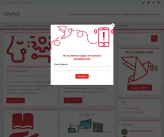 Edintech.blog(Observatorio de innovación educativa y tecnología para educadores y padres) Screenshot