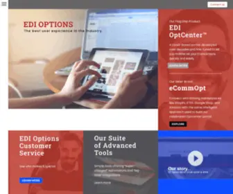 Edioptions.com(Electronic Data Interchange Solutions) Screenshot
