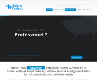 Edirnetesisatci.com(Edirne kombi servisi) Screenshot