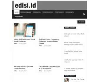 Edisi.id(Berita Terbaru) Screenshot