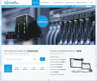 Edisoft.dz(Conception, développement et hébergement des sites web) Screenshot