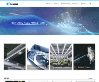 Edison-Opto.com.tw(艾笛森光電股份有限公司) Screenshot