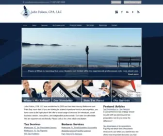 Edisonaccounting.com(Melbourne Florida CPA) Screenshot