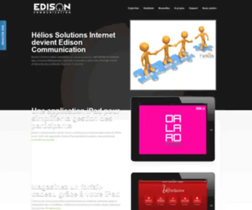 Edison.ca(Edison Communication) Screenshot