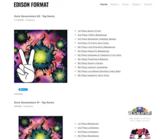 Edisonformat.com(EDISON FORMAT) Screenshot