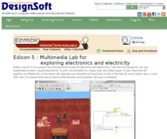Edisonlab.com(Edison the Multimedia Lab for exploring electronics and electricity) Screenshot