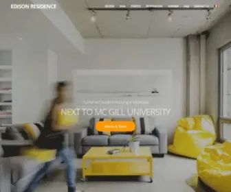 Edisonresidence.com(Edison Residence) Screenshot